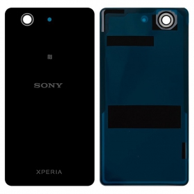 Sony Xperia Z3 Compact D5803 / D5833 galinis baterijos dangtelis (juodas)