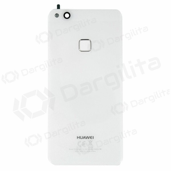 Huawei P10 Lite galinis baterijos dangtelis baltas (Pearl White) (naudotas grade C, originalus)