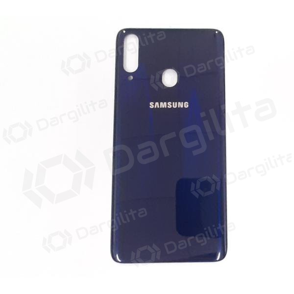 Samsung A207 Galaxy A20s (2019) galinis baterijos dangtelis (mėlynas)