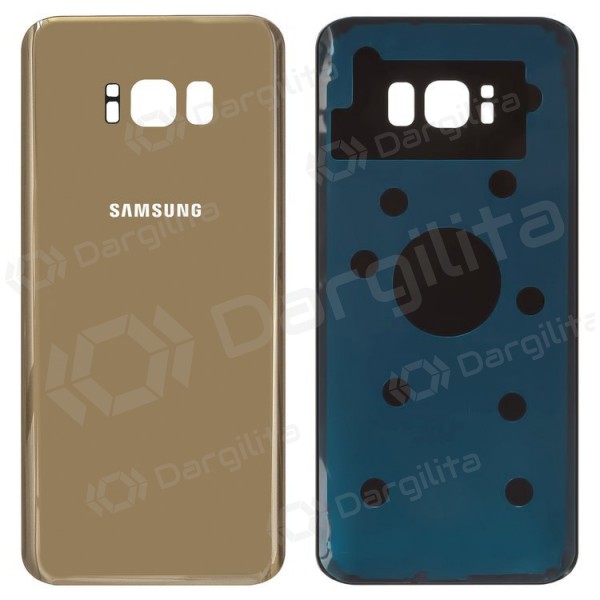 Samsung G955F Galaxy S8 Plus galinis baterijos dangtelis (auksinis)
