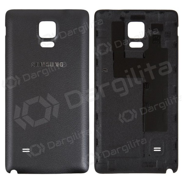 Samsung N910F Galaxy Note 4 galinis baterijos dangtelis (juodas) (naudotas grade B, originalus)