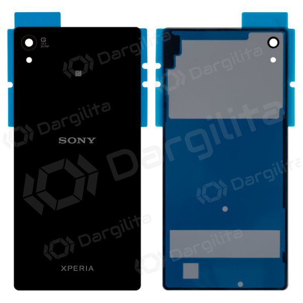 Sony Xperia Z3+ E6553 / Xperia Z4 galinis baterijos dangtelis (juodas)
