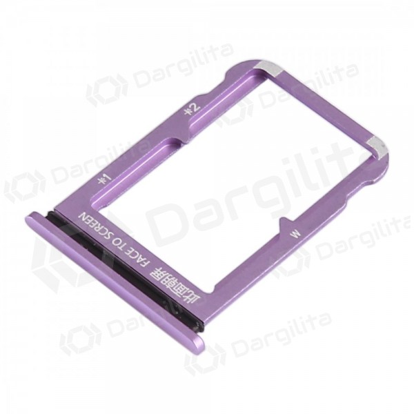 Xiaomi Mi 9 SIM kortelės laikiklis (violetinis)
