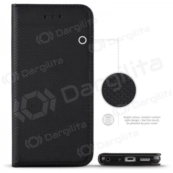 Xiaomi Redmi A1 dėklas "Smart Magnet" (juodas)