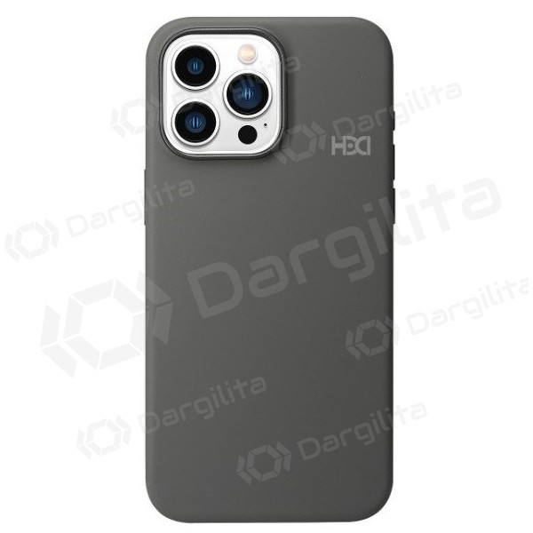 Samsung Galaxy S23 Ultra dėklas "HDD Silicone MagSafe Case" (tamsiai pilkas)