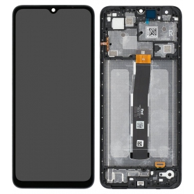 Xiaomi Redmi 12C ekranas (pilkas) (su rėmeliu) (Premium)