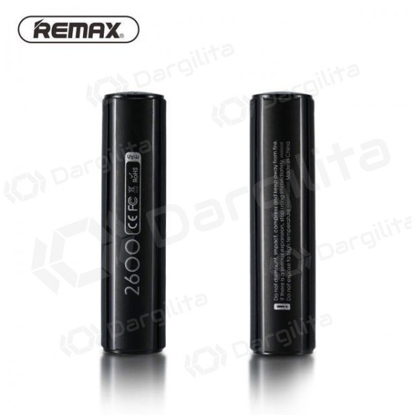 Išorinė baterija Power Bank Remax RPL-33 2600mAh (juoda)
