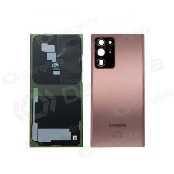 Samsung N985 / N986 Galaxy Note 20 Ultra galinis baterijos dangtelis bronzinis (Mystic Bronze) (naudotas grade A, originalus) Samsung N985 / N986 Galaxy Note 20 Ultra galinis baterijos dangtelis bronzinis (Mystic Bronze) (naudotas grade A, originalus)