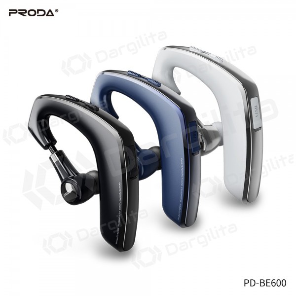Belaidė laisvų rankų įranga Proda PD-BE600 Bluetooth (balta)