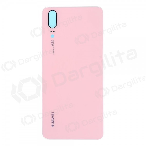 Huawei P20 galinis baterijos dangtelis rožinis (Pink Gold)