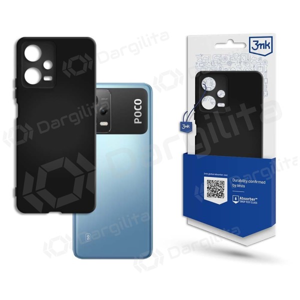 Xiaomi Poco X5 dėklas "3mk Matt Case" (juodas)