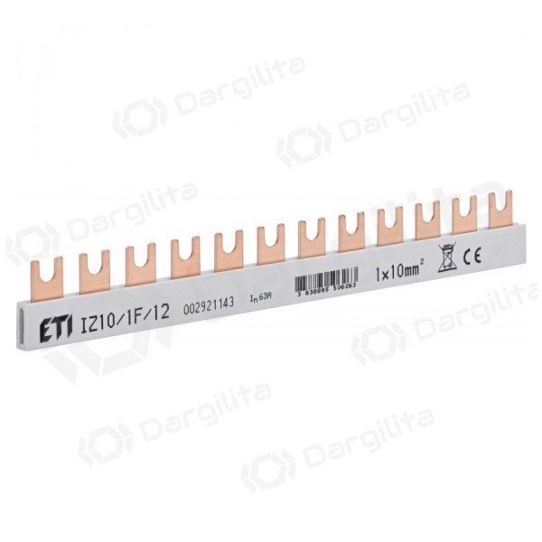 Izoliuota sujungimo šyna IZ ETI (1P, 12 mod.)