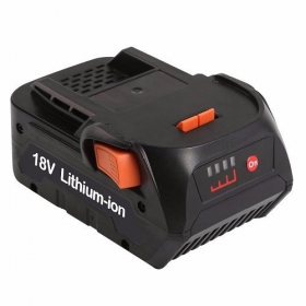 Akumuliatorius AEG / RIDGID R840083 18V įrankiams 4Ah Li-ion su įkrovos indikatoriumi (pakaitinis)