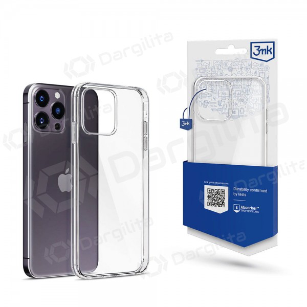 Apple iPhone 13 Pro Max dėklas "3MK Clear Case" (skaidrus)