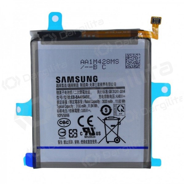 Samsung A405 Galaxy A40 2019 (EB-BA405ABE) baterija / akumuliatorius (3100mAh) (service pack) (originalus)