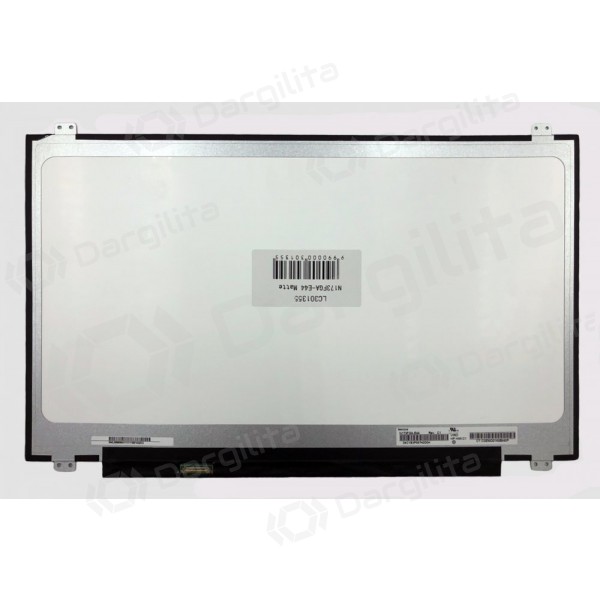 Matrica 17.3“ 1600x900 HD+, LED, SLIM, blizgi, 30pin (kairė), A+