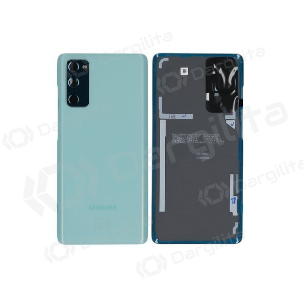 Samsung G780 / G781 Galaxy S20 FE 4G / 5G galinis baterijos dangtelis (Cloud Mint) (naudotas grade C, originalus)