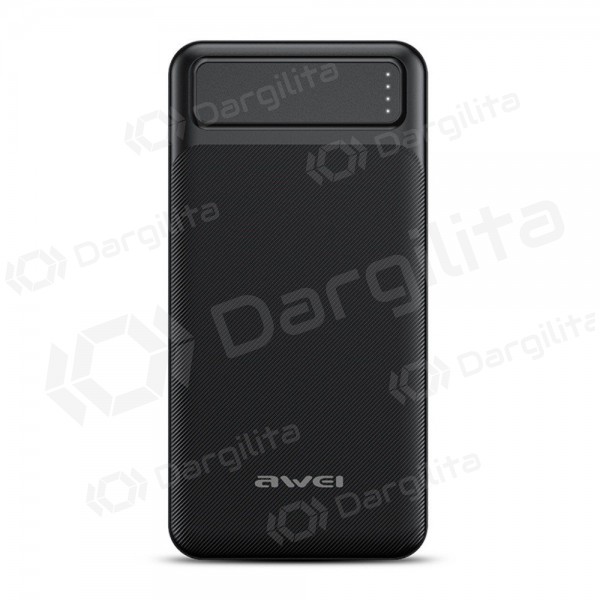 Išorinė baterija Power Bank Awei P6K 5V/2.1A 20000mAh juoda