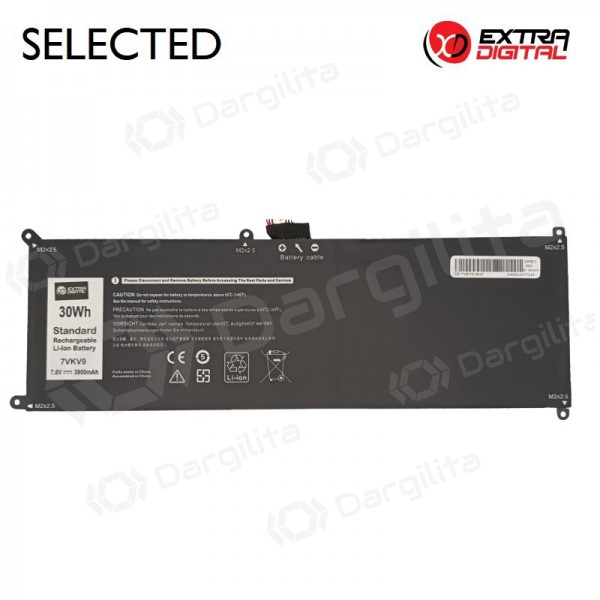 DELL 7VKV9, 3900mAh nešiojamo kompiuterio baterija, Selected DELL 7VKV9, 3900mAh nešiojamo kompiuterio baterija, Selected
