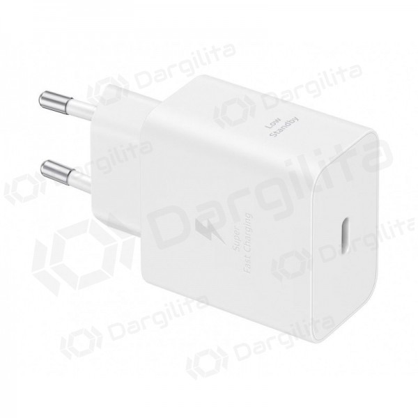 Telefono įkroviklis Samsung EP-T4511 45 W USB-C PPS Super Fast Charging baltas