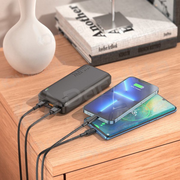 Išorinė baterija Power Bank Hoco J101A PD 20W+Quick Charge 3.0 22.5W 20000mAh juoda