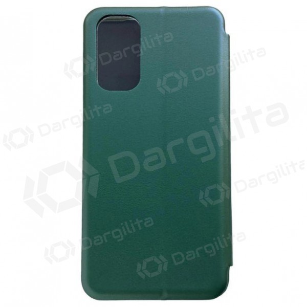 Samsung S908 Galaxy S22 Ultra 5G dėklas "Book Elegance" (tamsiai žalias)