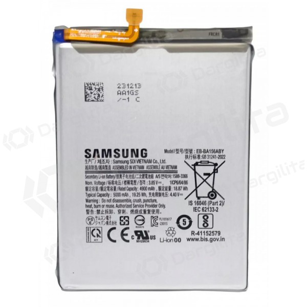 Samsung Galaxy A15 baterija, akumuliatorius (originalus) Samsung Galaxy A15 baterija, akumuliatorius (originalus)