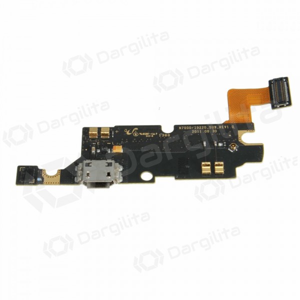 Samsung N7000 Galaxy Note / i9220 Galaxy Note įkrovimo lizdo ir mikrofono jungtis (naudota, originali) Samsung N7000 Galaxy Note / i9220 Galaxy Note įkrovimo lizdo ir mikrofono jungtis (naudota, originali)