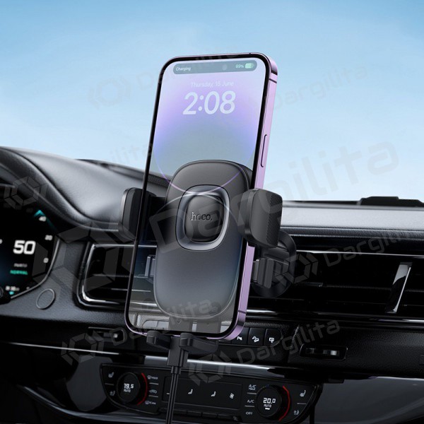 Automobilinis telefono laikiklis Hoco H75 (air vent) juodas