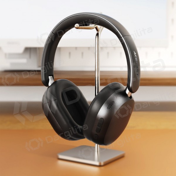 Bluetooth ausinės Acefast H12 Hybrid ANC Bluetooth juodos