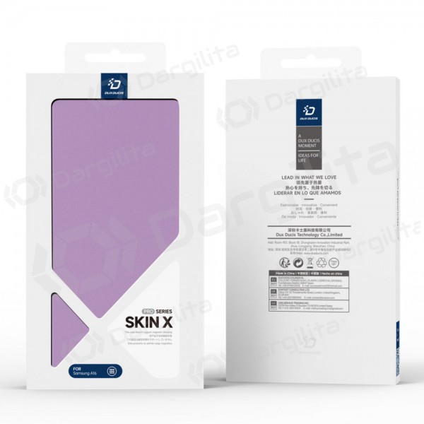 Samsung Galaxy A16 dėklas "Dux Ducis Skin X Pro" (juodas) Samsung Galaxy A16 dėklas "Dux Ducis Skin X Pro" (juodas)