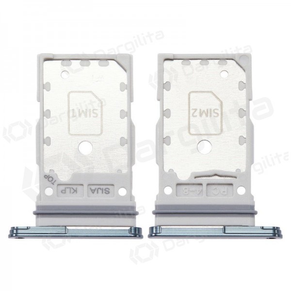 Samsung Galaxy S22, S22+ Dual SIM kortelės laikiklis (žalias) (originalus)