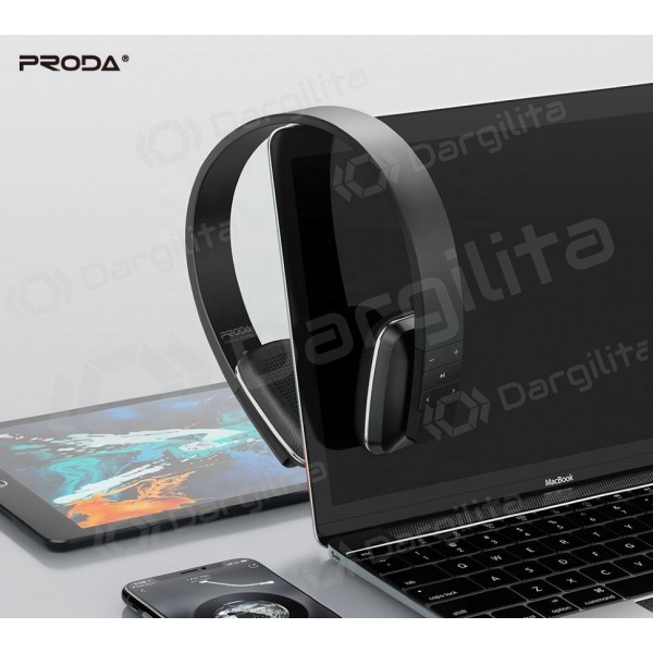 Belaidė laisvų rankų įranga Proda PD-BH300 Bluetooth (balta) Belaidė laisvų rankų įranga Proda PD-BH300 Bluetooth (balta)
