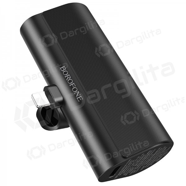 Išorinė baterija Power Bank Borofone BJ35 Lightning 5000mAh juoda