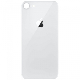 Apple iPhone SE 2020 galinis baterijos dangtelis (baltas) (bigger hole for camera)