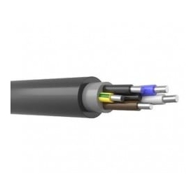Jėgos kabelis Elpar YAKXS 5x16 mm² aliuminis XLPE CPR Eca 0.6/1 kV