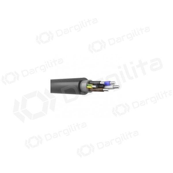 Jėgos kabelis Elpar YAKXS 5x16 mm² aliuminis XLPE CPR Eca 0.6/1 kV