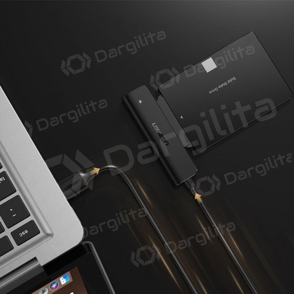 SSD disko adapteris Ugreen iš SATA III 2,5 į USB 5Gbps