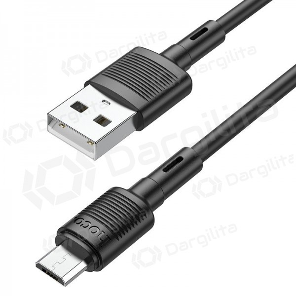 Micro USB laidas Hoco X83 USB-A į Micro USB 1 m juodas
