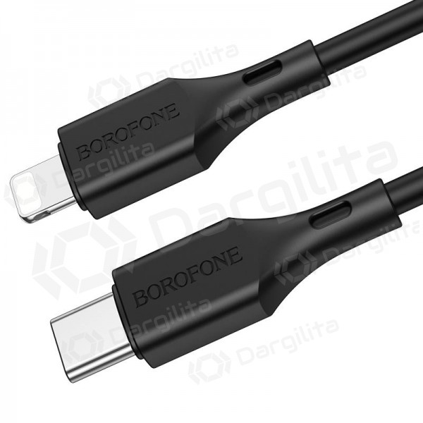 USB kabelis Borofone BX49 PD Type-C - Lightning 1.0m (juodas)