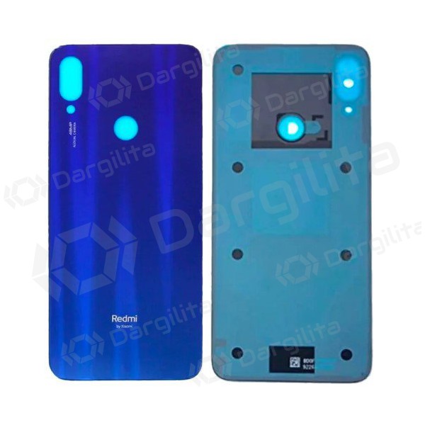 Xiaomi Redmi Note 7 galinis baterijos dangtelis (juodas) (originalus) (service pack)