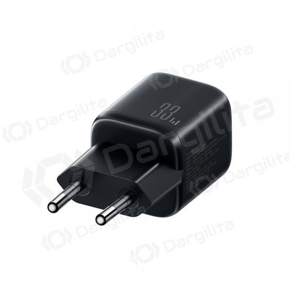Telefono įkroviklis Joyroom JR-TG7 33 W USB-C + USB-A PD QC PPS juodas