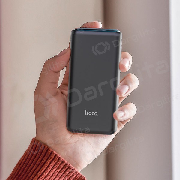 Išorinė baterija Power Bank Hoco Q1 Type-C PD 20W+Quick Charge 3.0 (3A) 10000mAh juodas Išorinė baterija Power Bank Hoco Q1 Type-C PD 20W+Quick Charge 3.0 (3A) 10000mAh juodas