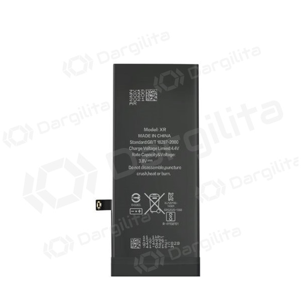 Apple iPhone XR baterija / akumuliatorius (padidintos talpos) (3610mAh) Apple iPhone XR baterija / akumuliatorius (padidintos talpos) (3610mAh)