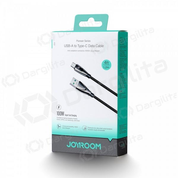 USB-C laidas Joyroom SA31-AC6 USB-A į USB-C 1.2 m 100 W juodas
