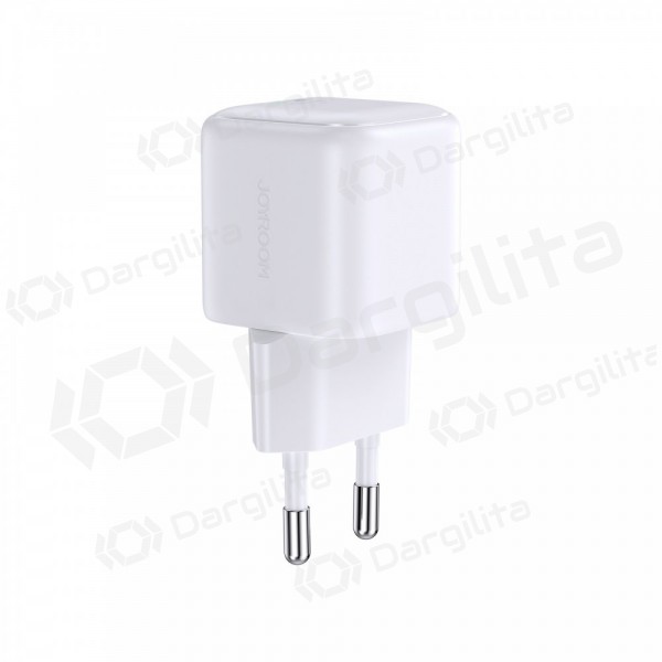 Telefono įkroviklis Joyroom JR-TCG15 30 W USB-C PD QC PPS GaN baltas