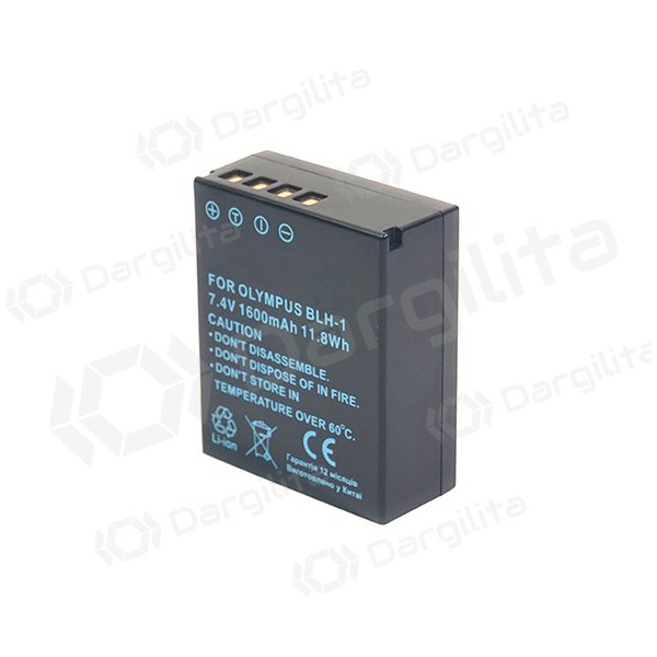 OLYMPUS BLH-1 2250mAh foto baterija / akumuliatorius