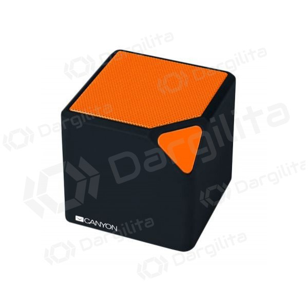 Bluetooth nešiojamas viršutinis garsiakalbis CANYON CNE-CBTSP2BO (MicroSD,AUX,BT V4.2,300mAh)
