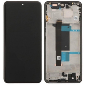 Xiaomi Redmi Note 15 Pro 4G ekranas (mėlynas) (su rėmeliu) (originalus)