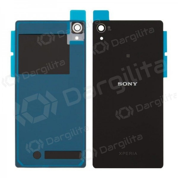 Sony Xperia Z2 D6502 / Xperia Z2 D6503 / Xperia Z2 D6543 galinis baterijos dangtelis (juodas)